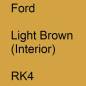 Preview: Ford, Light Brown (Interior), RK4.